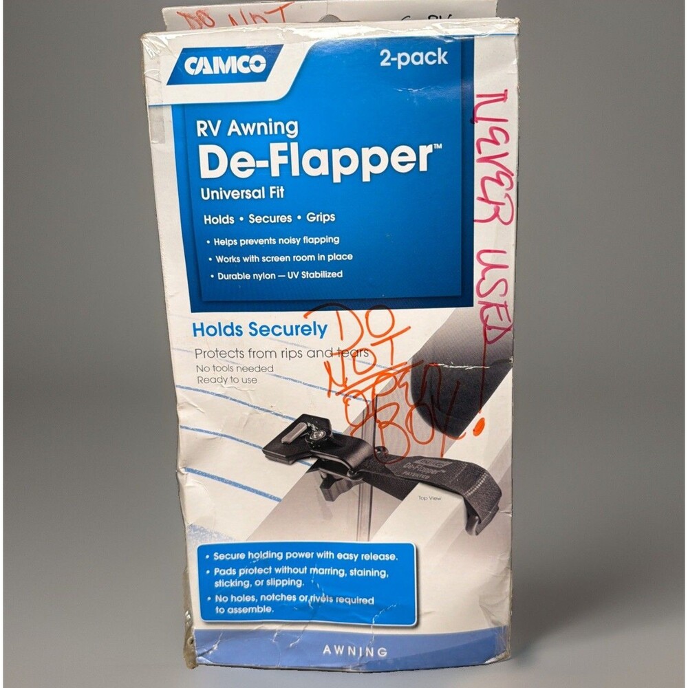 New CAMCO 42061 AWNING DEFLAPPER 2-Pack